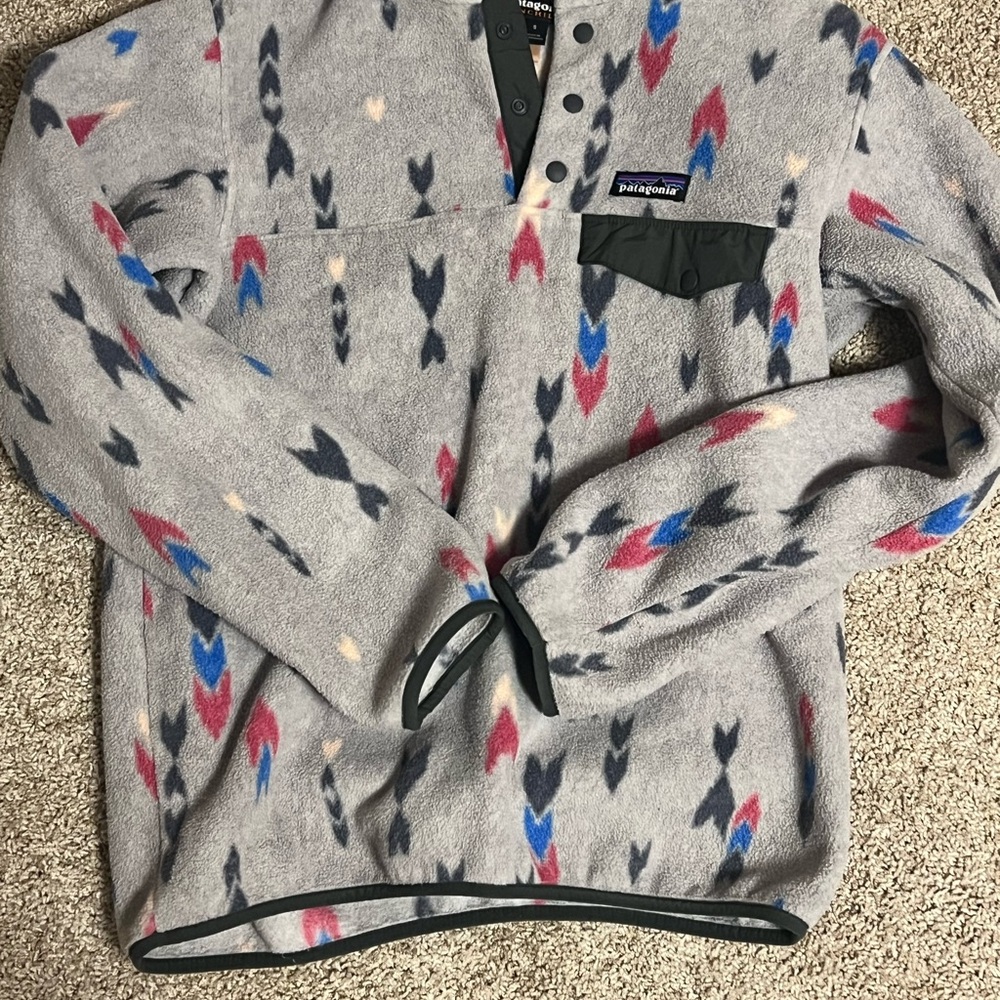Patagonia Multicolor Patterned Crewneck Sweater
